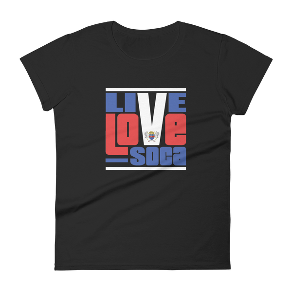 Saint Barthelemy Islands Edition Womens T-Shirt - Live Love Soca Clothing & Accessories