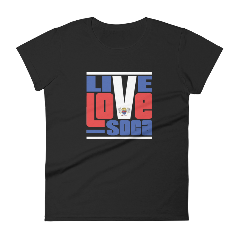 Saint Barthelemy Islands Edition Womens T-Shirt - Live Love Soca Clothing & Accessories