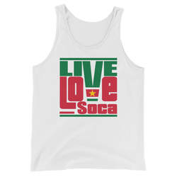 Suriname Islands Edition Mens Tank Top - Live Love Soca Clothing & Accessories