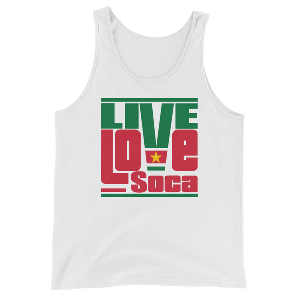 Suriname Islands Edition Mens Tank Top - Live Love Soca Clothing & Accessories