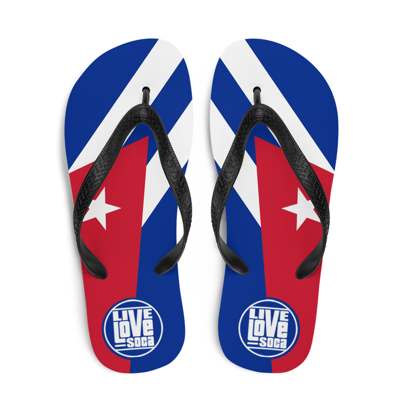 Island Cuba Flip Flops - Live Love Soca Clothing & Accessories