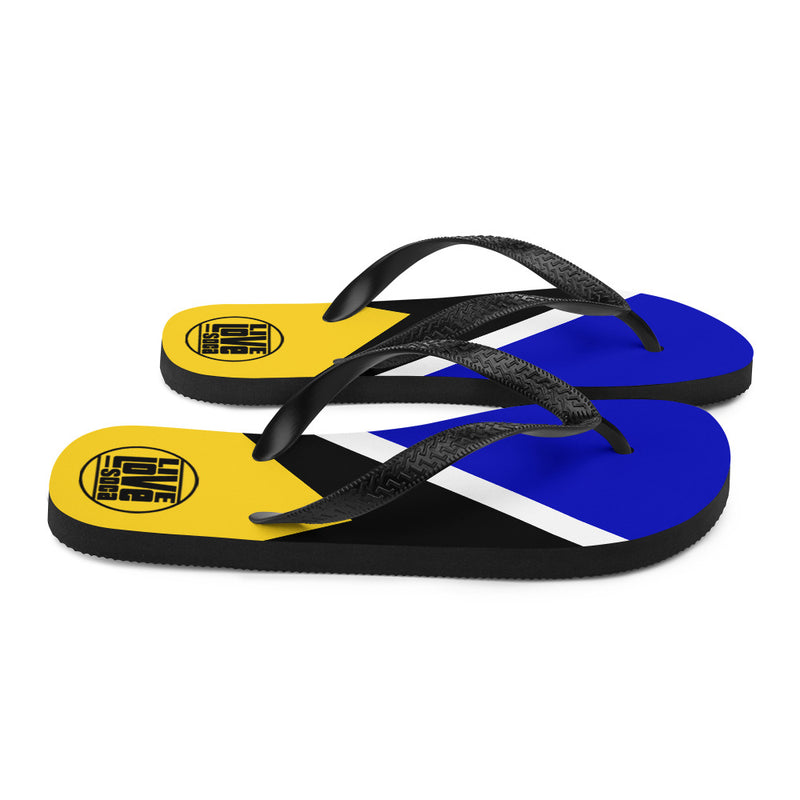 Island Saint Lucia Flip Flops - Live Love Soca Clothing & Accessories