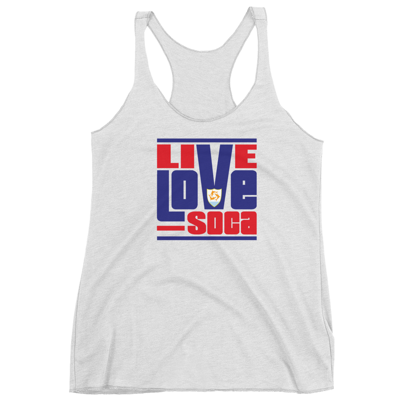 Anguilla Islands Edition Womens Tank Top - Live Love Soca Clothing & Accessories