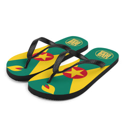 Island Grenada Flip Flops - Live Love Soca Clothing & Accessories