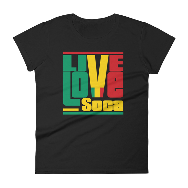 Mali Africa Edition Womens T-Shirt - Live Love Soca Clothing & Accessories