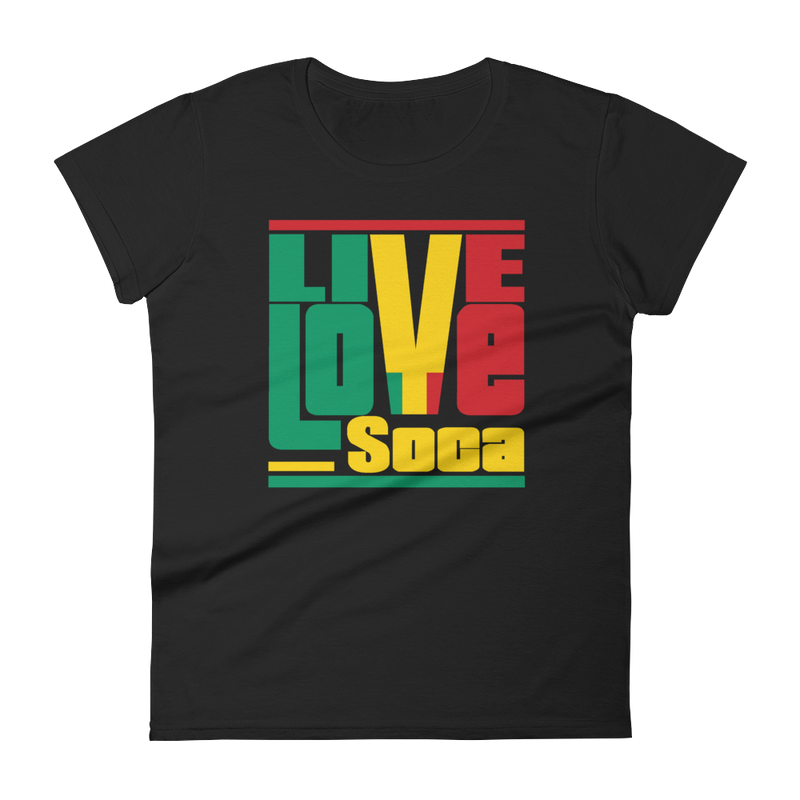 Mali Africa Edition Womens T-Shirt - Live Love Soca Clothing & Accessories