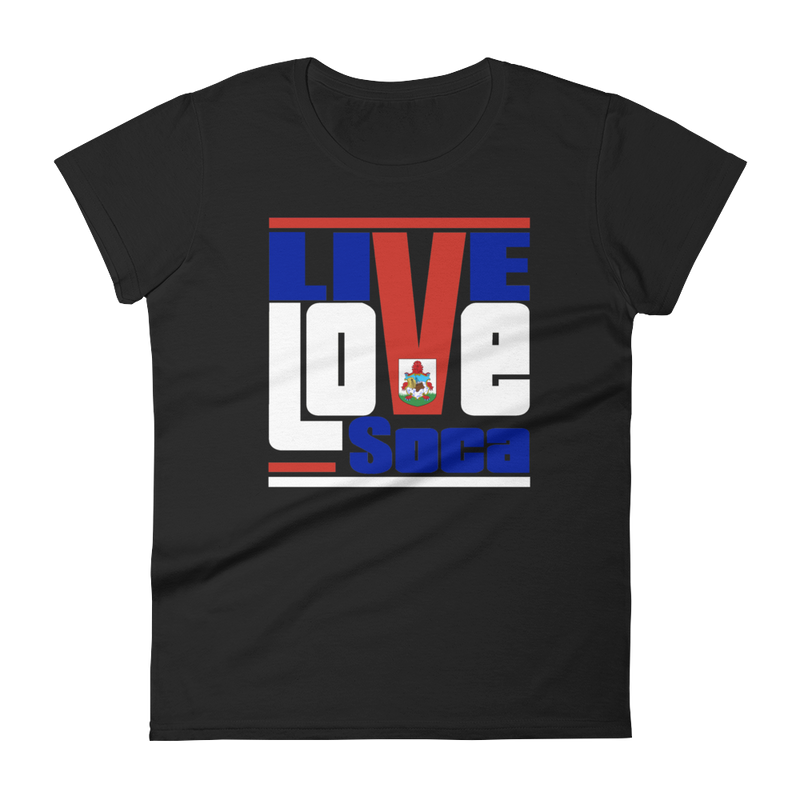 Bermuda Island Edition Womens T-Shirt - Live Love Soca Clothing & Accessories