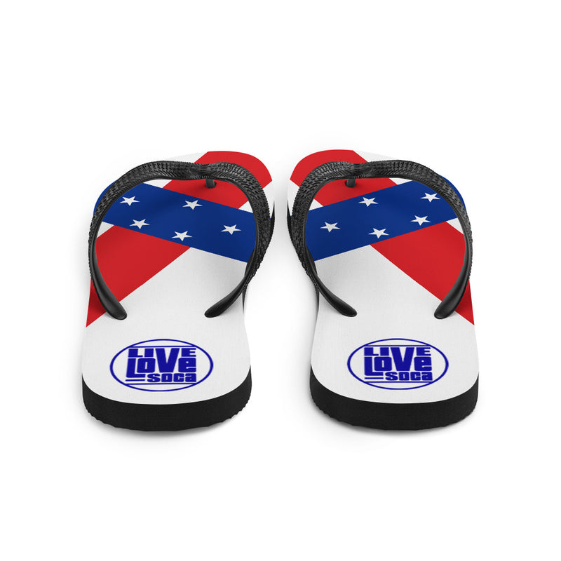 Island Netherands Antilles Flip Flops - Live Love Soca Clothing & Accessories