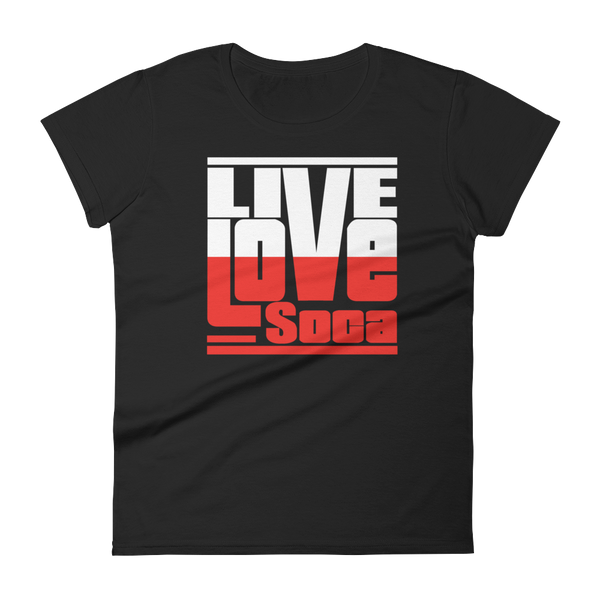 Poland Euro Edition Womens T-Shirt - Live Love Soca Clothing & Accessories