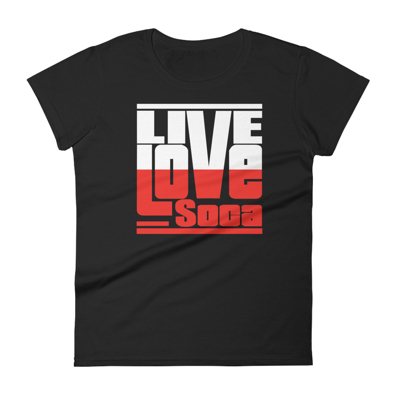 Poland Euro Edition Womens T-Shirt - Live Love Soca Clothing & Accessories