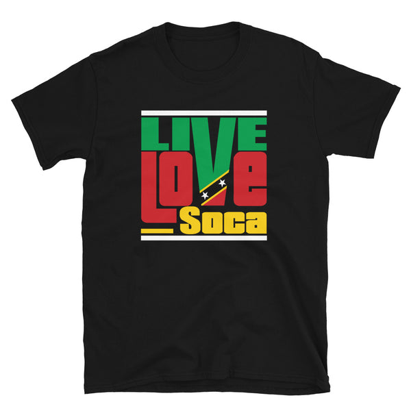 Saint Kitts & Nevis Islands Edition Mens T-Shirt - Live Love Soca Clothing & Accessories