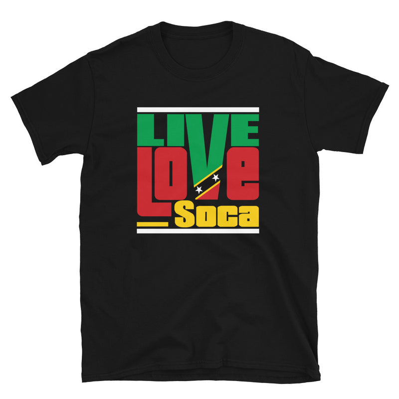 Saint Kitts & Nevis Islands Edition Mens T-Shirt - Live Love Soca Clothing & Accessories