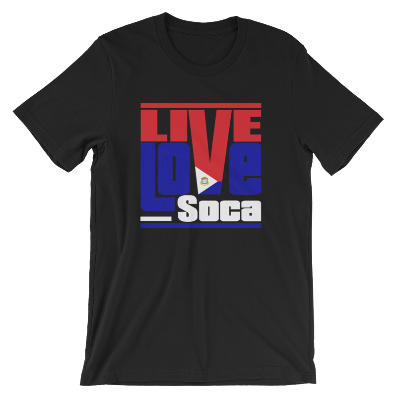 Saint Maarten Islands Edition Mens T-Shirt - Live Love Soca Clothing & Accessories