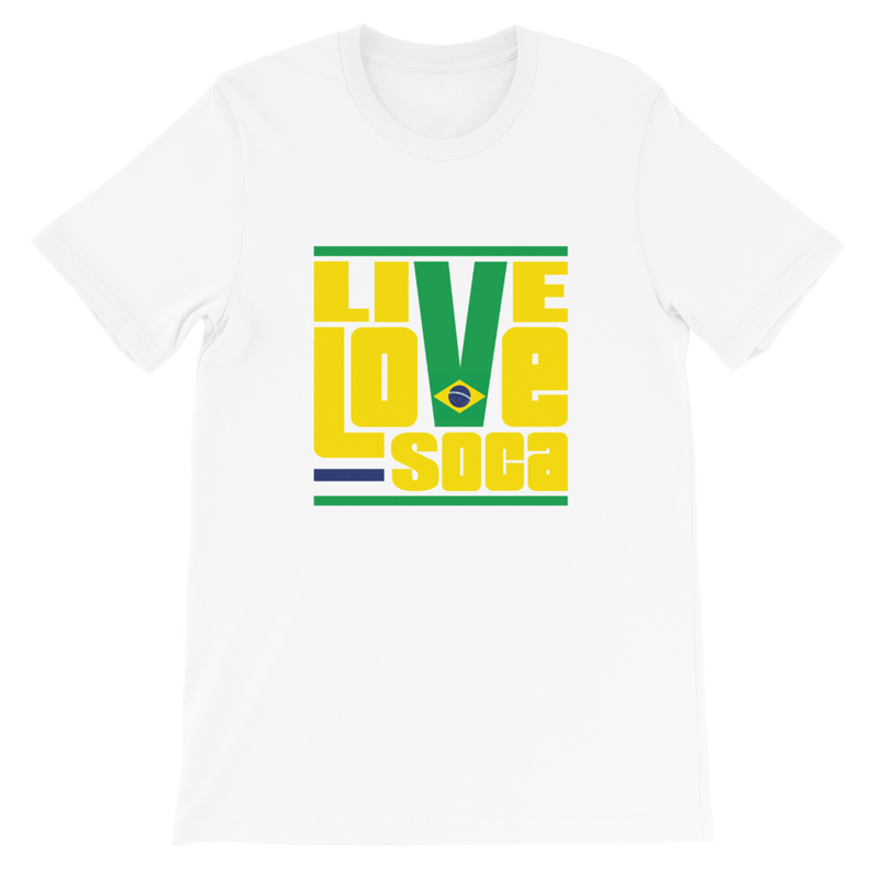 Brazil South America Edition Mens T-Shirt - Live Love Soca Clothing & Accessories