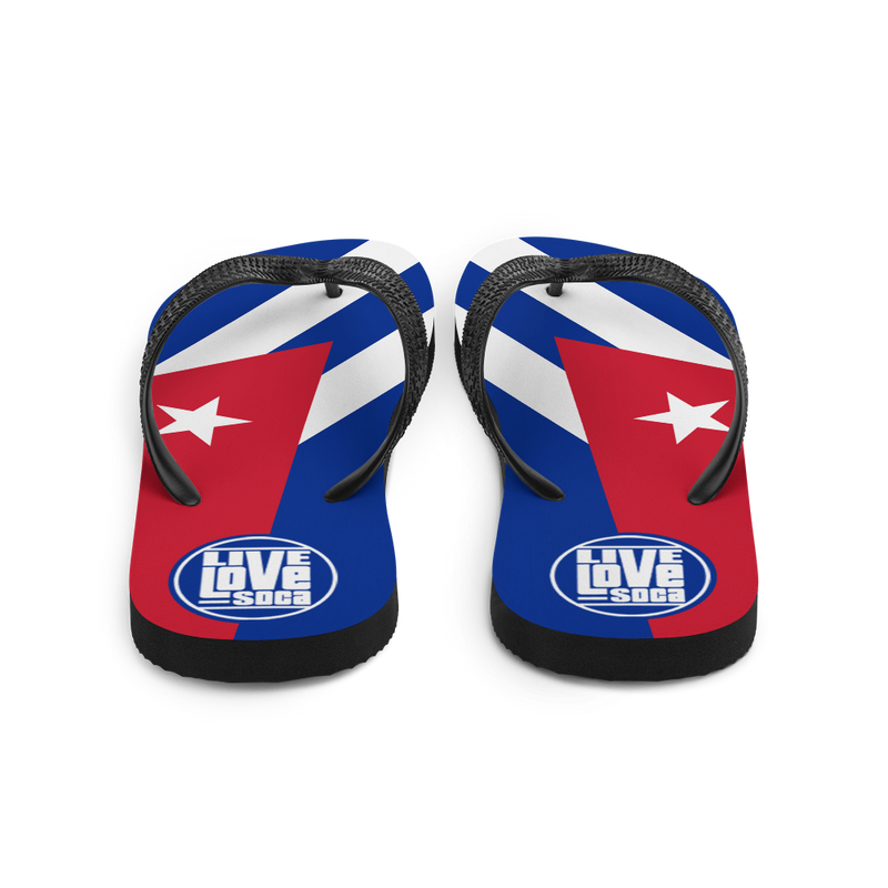 Island Cuba Flip Flops - Live Love Soca Clothing & Accessories