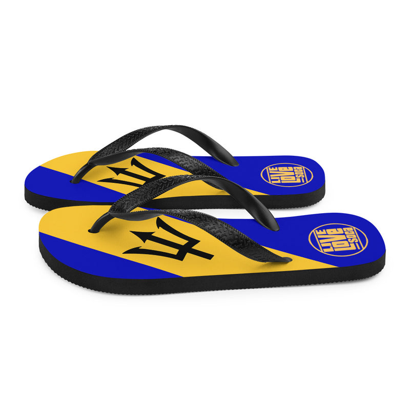 Island Barbados Flip Flops - Live Love Soca Clothing & Accessories