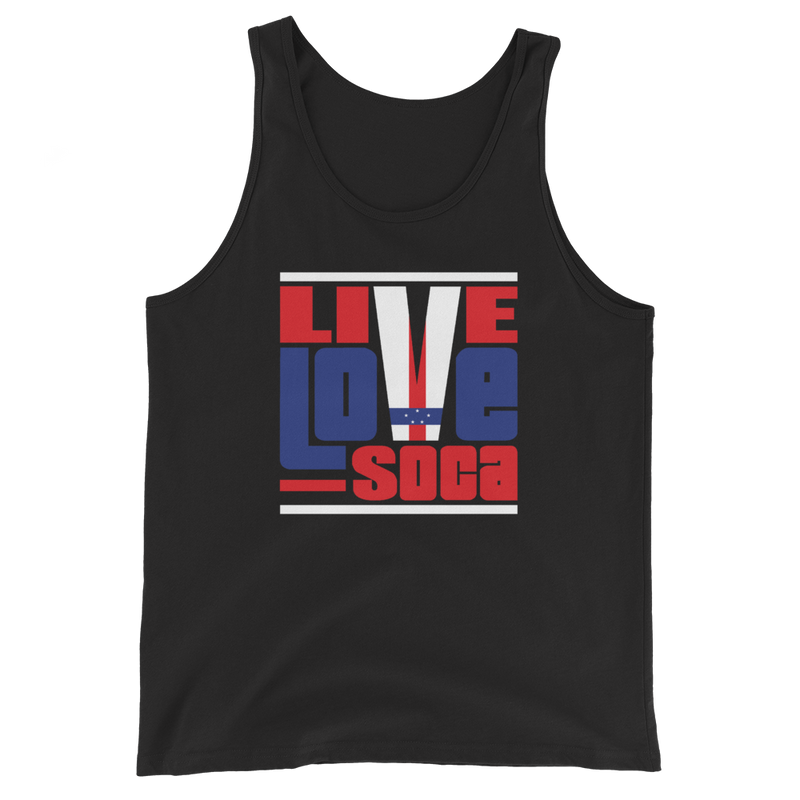 Netherlands Antilles Islands Edition Mens Tank Top - Live Love Soca Clothing & Accessories