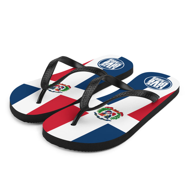 Island Dominica Republic Flip Flops - Live Love Soca Clothing & Accessories