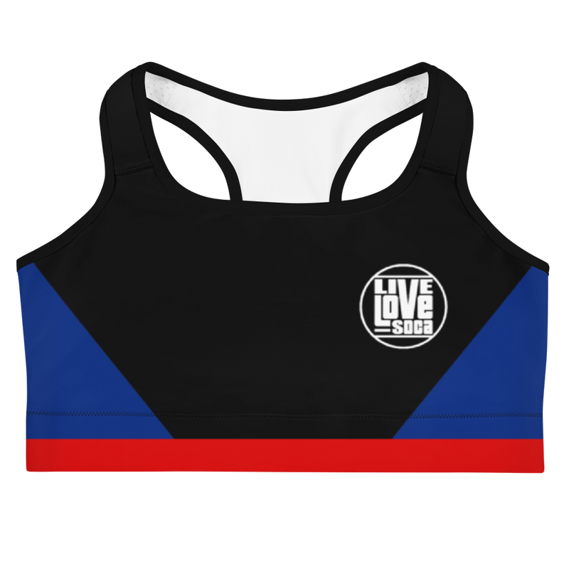 Island Active Anguilla Sports Bra - Live Love Soca Clothing & Accessories