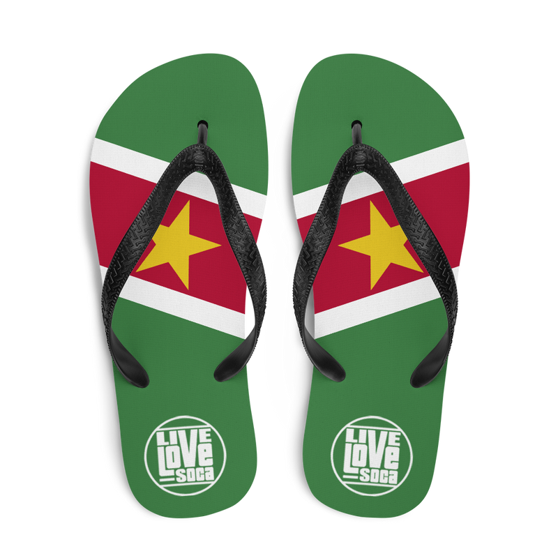 Island Suriname Flip Flops - Live Love Soca Clothing & Accessories