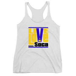 Saint Lucia Islands Edition Womens Tank Top - Live Love Soca Clothing & Accessories