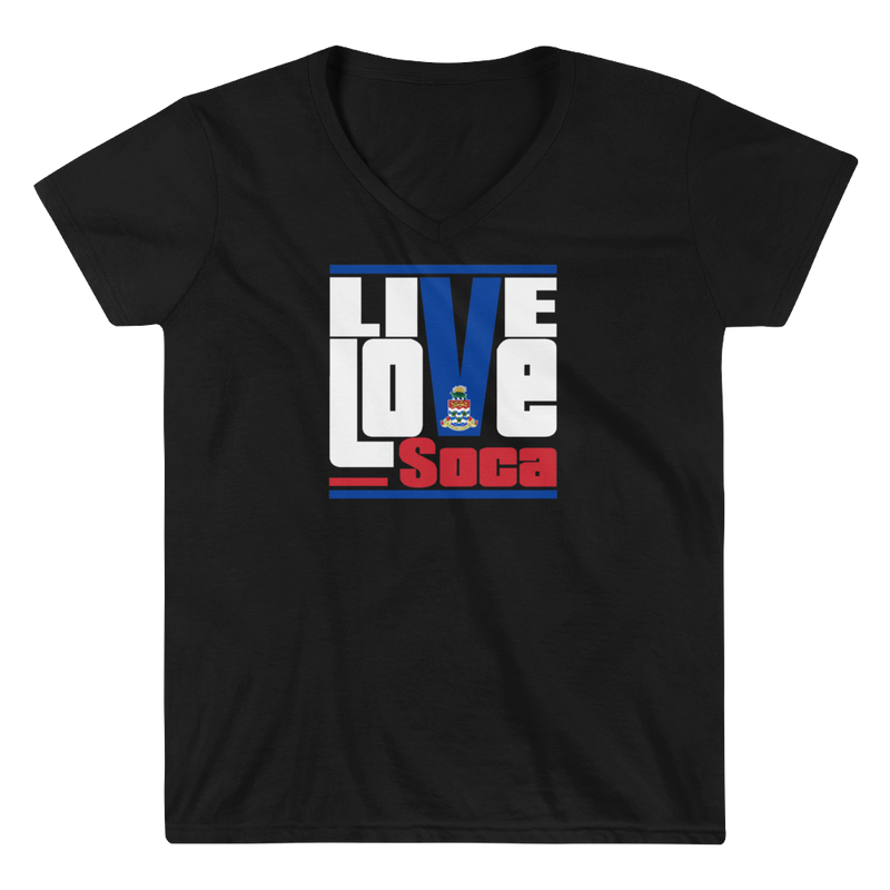 Cayman Islands - Islands Edition Womens V-Neck T-Shirt - Live Love Soca Clothing & Accessories