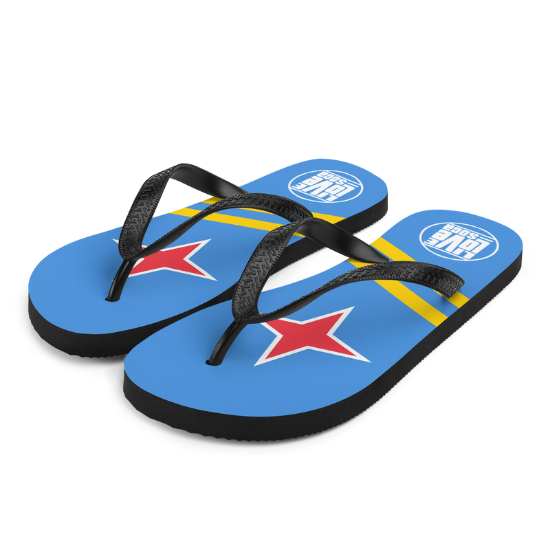 Island Aruba Flip Flops - Live Love Soca Clothing & Accessories