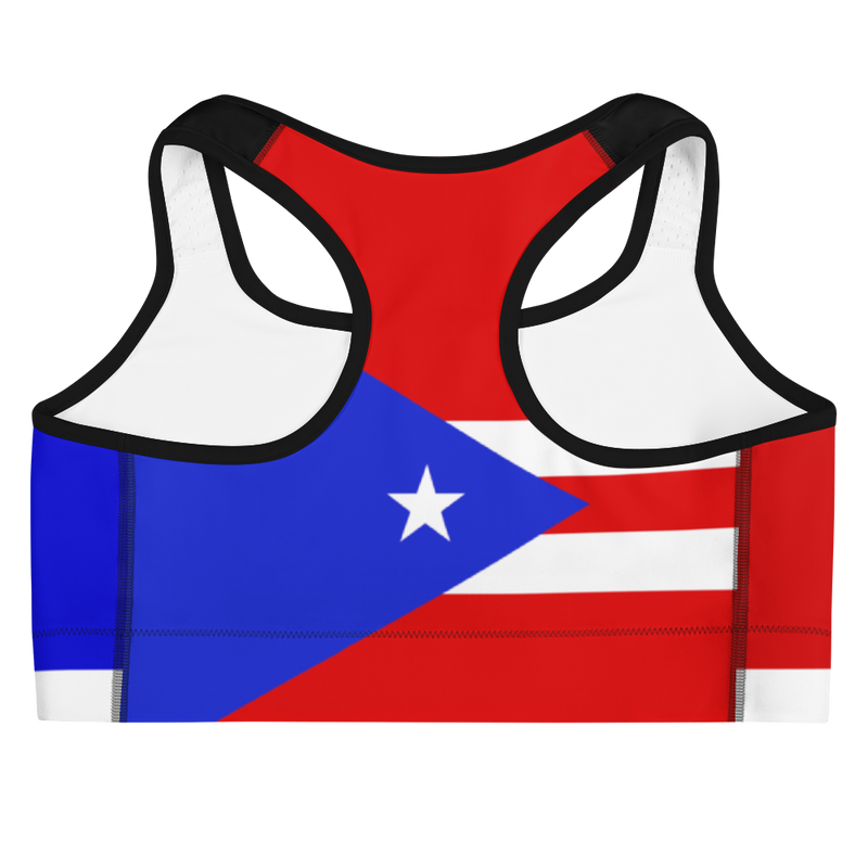 Island Active Puerto Rico Sports Bra - Live Love Soca Clothing & Accessories
