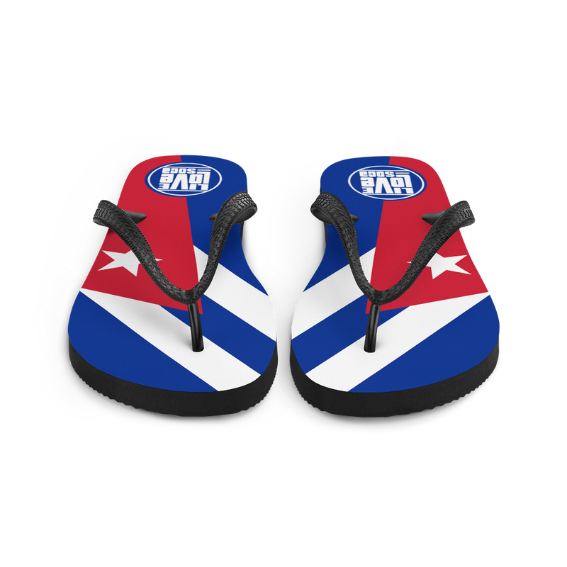 Island Cuba Flip Flops - Live Love Soca Clothing & Accessories