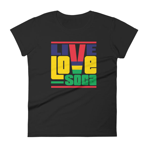 Mauritius Africa Edition Womens T-Shirt - Live Love Soca Clothing & Accessories
