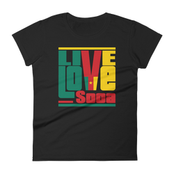 Cameroon Africa Edition Womens T-Shirt - Live Love Soca Clothing & Accessories