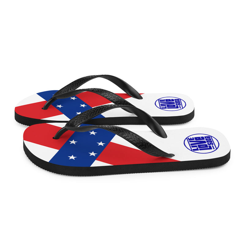 Island Netherands Antilles Flip Flops - Live Love Soca Clothing & Accessories