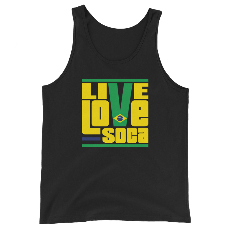 Brazil South America Edition Mens Tank Top - Live Love Soca Clothing & Accessories