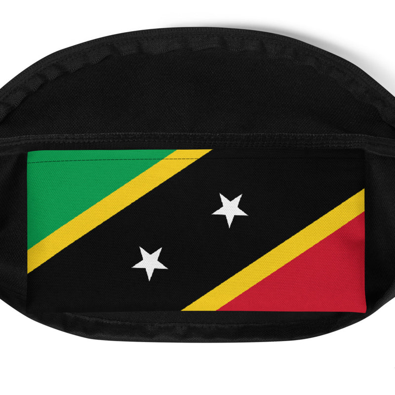 Saint Kitts & Nevis Waist Bag - Live Love Soca Clothing & Accessories