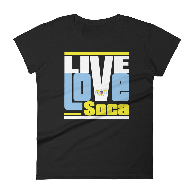 Virgin Islands - Islands Edition Womens T-Shirt - Live Love Soca Clothing & Accessories