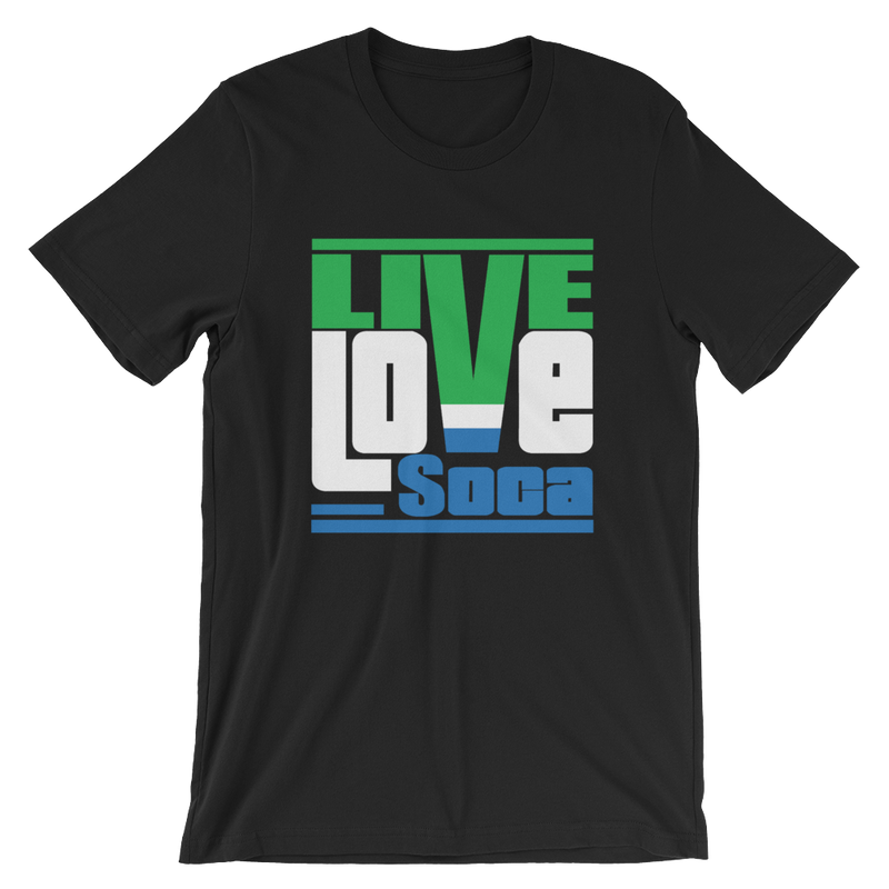 Sierra-Leone Africa Edition Mens T-Shirt - Live Love Soca Clothing & Accessories