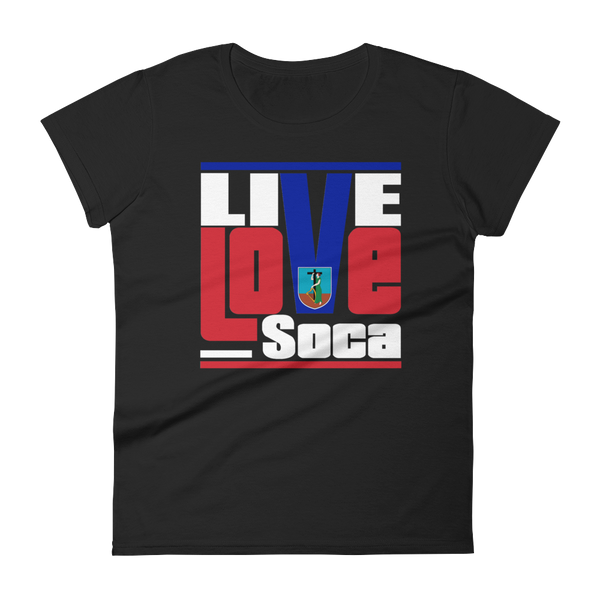 Montserrat Islands Edition Womens T-Shirt - Live Love Soca Clothing & Accessories