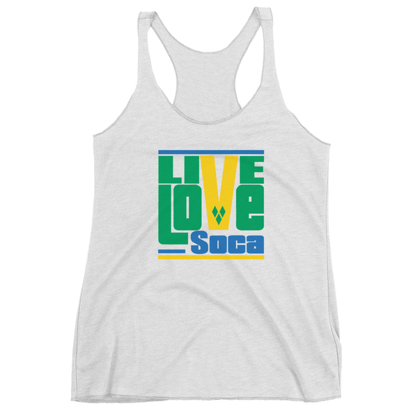 Saint Vincent Islands Edition Womens Tank Top - Live Love Soca Clothing & Accessories