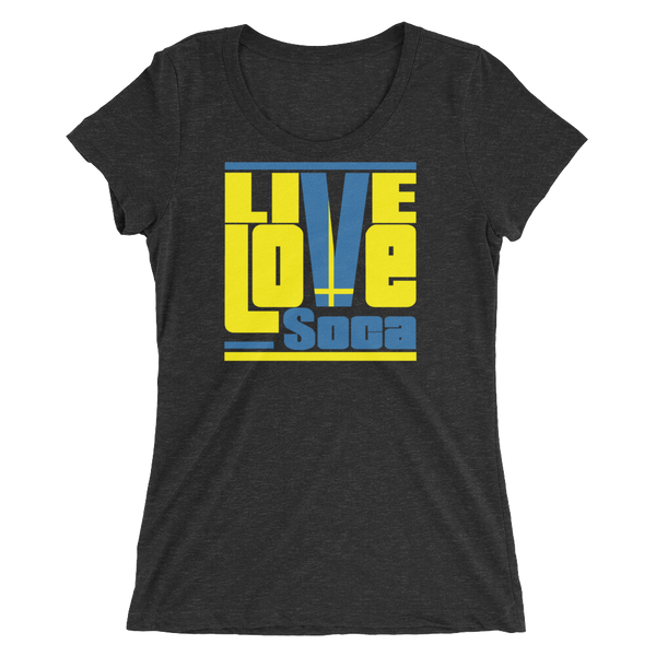 Sweden Euro Edition Womens T-Shirt - Live Love Soca Clothing & Accessories