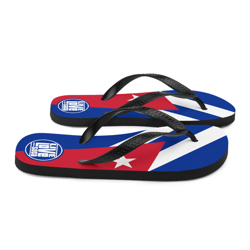 Island Cuba Flip Flops - Live Love Soca Clothing & Accessories