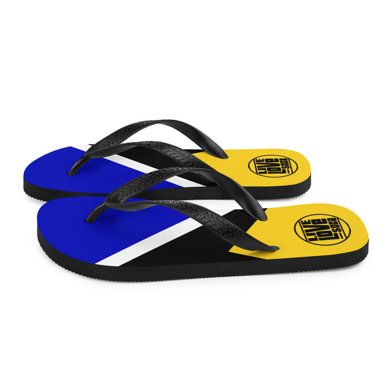 Island Saint Lucia Flip Flops - Live Love Soca Clothing & Accessories