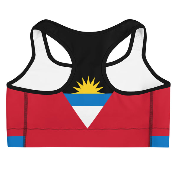 Island Active Antigua & Barbuda Sports Bra - Live Love Soca Clothing & Accessories