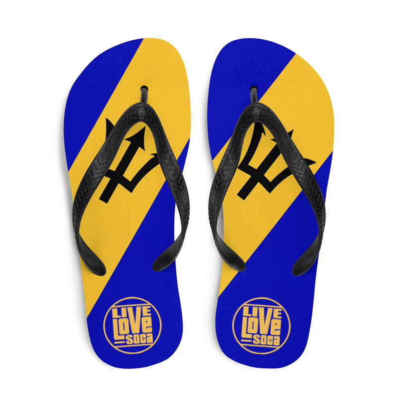 Island Barbados Flip Flops - Live Love Soca Clothing & Accessories