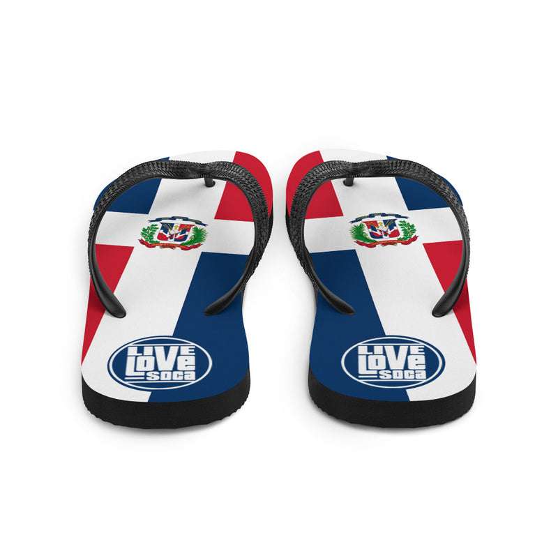 Island Dominica Republic Flip Flops - Live Love Soca Clothing & Accessories