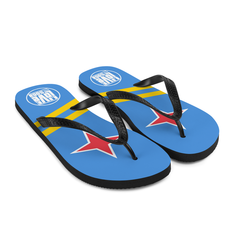 Island Aruba Flip Flops - Live Love Soca Clothing & Accessories