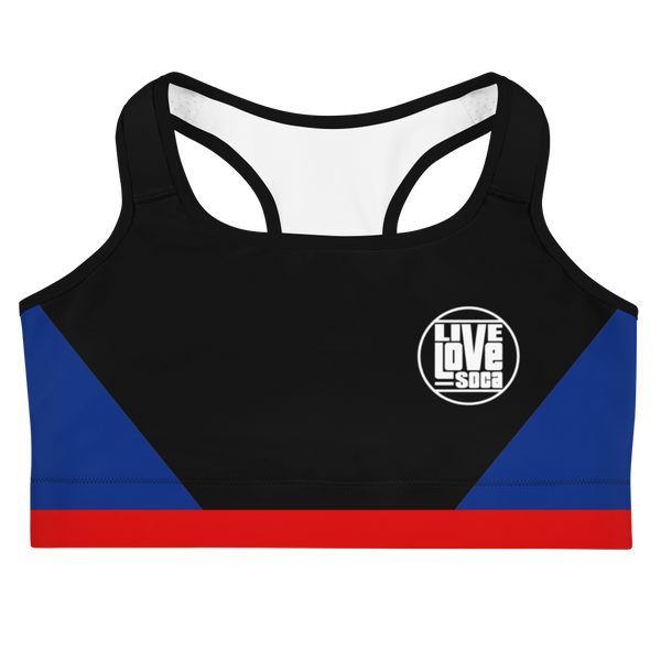 Island Active Turks & Caicos Sports Bra - Live Love Soca Clothing & Accessories