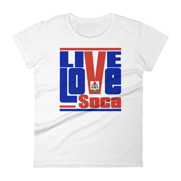 Bermuda Islands Edition Womens T-Shirt - Live Love Soca Clothing & Accessories