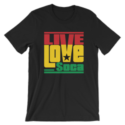 Ghana Africa Edition Mens T-Shirt - Live Love Soca Clothing & Accessories