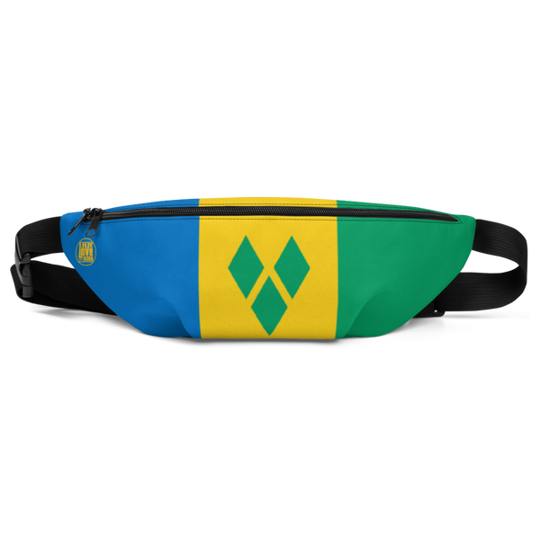 Saint Vincent & The Grenadines Waist Bag - Live Love Soca Clothing & Accessories