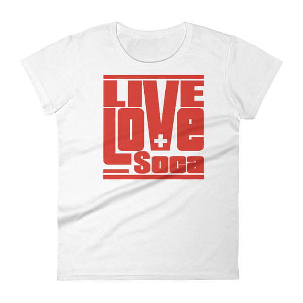 Switzerland Euro Edition Womens T Shirt - Live Love Soca Clothing & Accessories